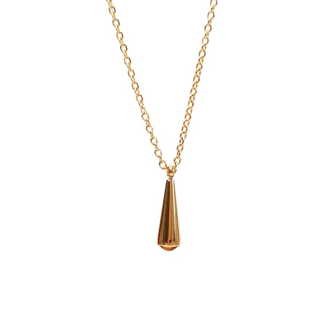 Raindrop Ketting Goud