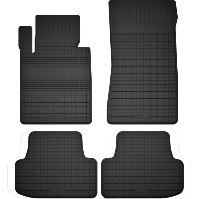 Wielganizator BasicProtect Serie - Rubber Auto Matten - 1,5 cm Rand - Anti-slip - Weerbestendig