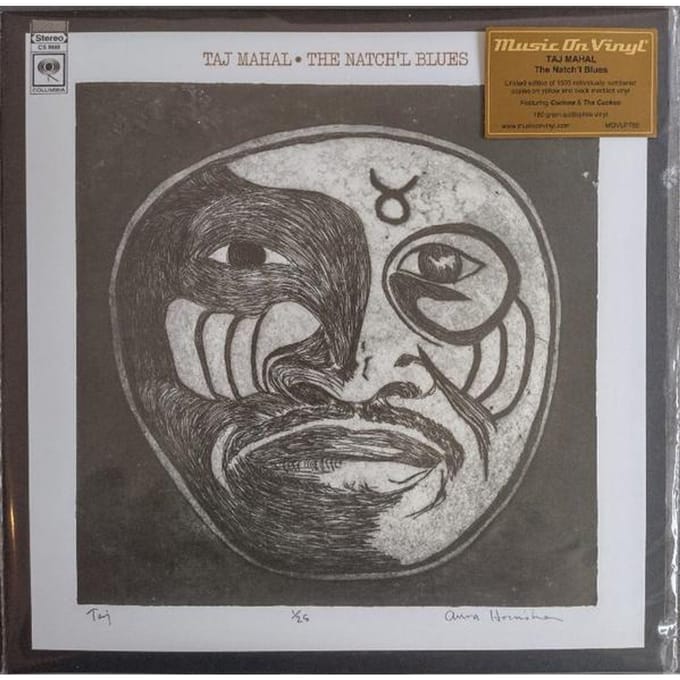 The Natch'L Blues -Yellow & Black Marbled Vinyl- - Taj Mahal