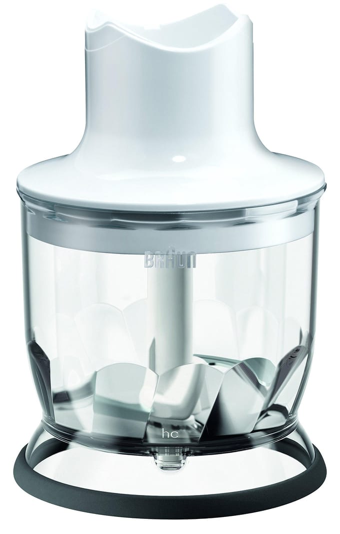 Braun MQ 20 WH Kleine Hakmolen - Staafmixeraccessoire - Zwart
