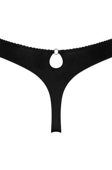 Hunkemöller Dames Lingerie String Andrea - Zwart - maat S