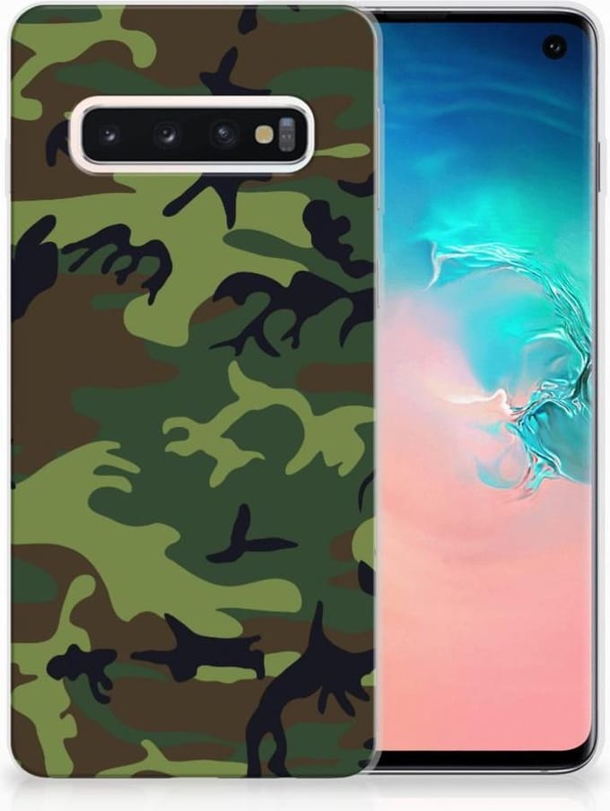 Samsung Galaxy S10 TPU bumper Army Dark