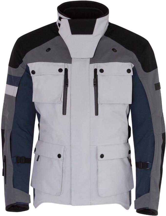 Merlin Solitude D3O Blauw Grijs Textiele Motorjas - Jas