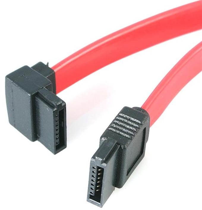 StarTech.com 45cm SATA naar Haakse SATA Kabel naar Links F/F SATA-kabel