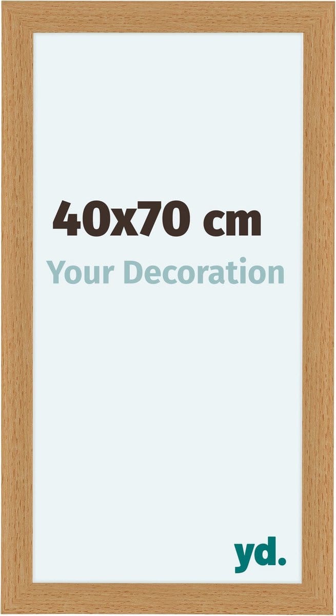 Your Decoration - Fotolijst 40x70 cm - MDF - Beuken - Como