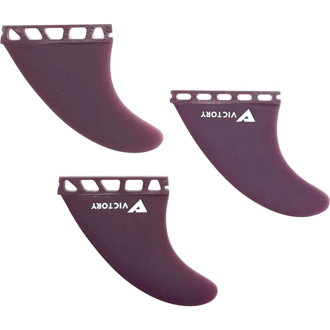Victory Fiberglass Thruster Futures Vin Paars