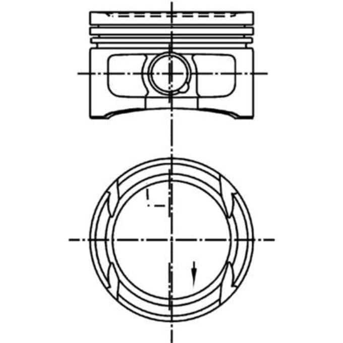 Zuiger KOLBENSCHMIDT 99562600
