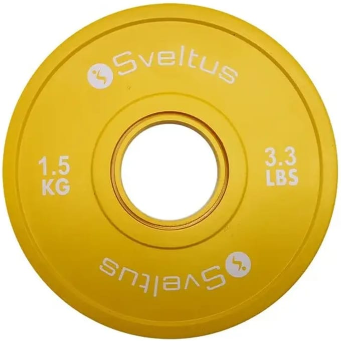 Mini olympische gewichttrainingsschijf Sveltus