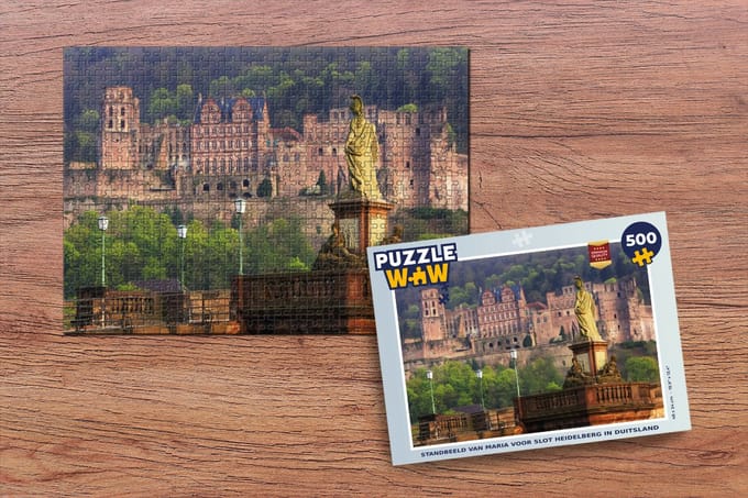 Puzzel Heidelberg - Slot - Maria - Legpuzzel - Puzzel 500 stukjes