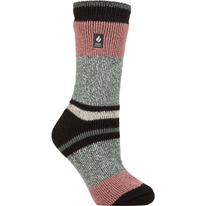 Dames Zachte Warme Winter Gestreepte Patroon Thermosokken