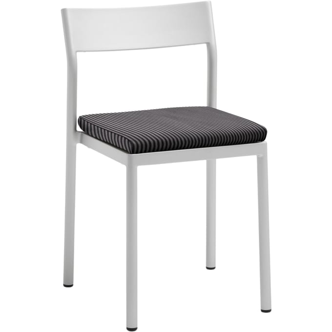 HAY Zitkussen voor Type Chair - grey/black stripe