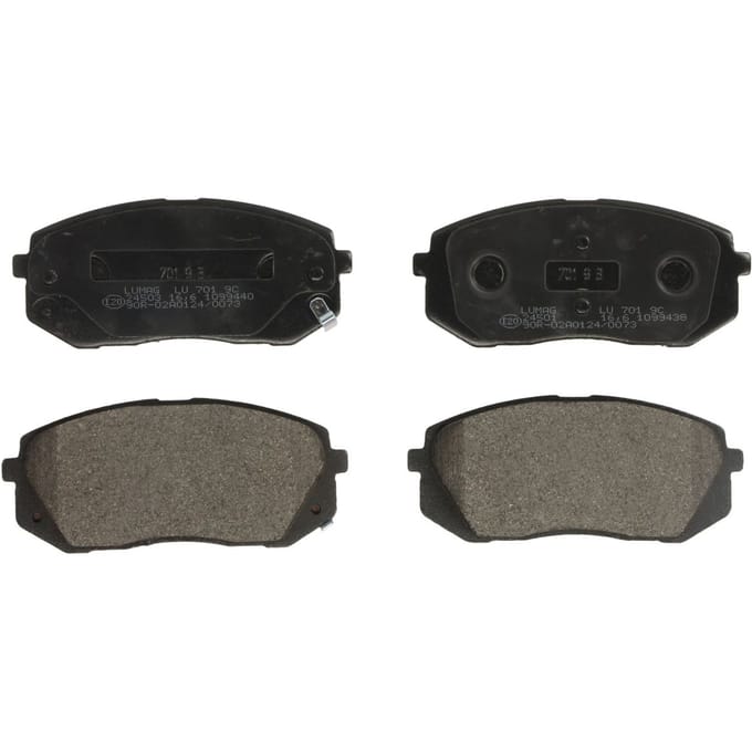 Remblokset BRECK 24501 00 701 00, voor