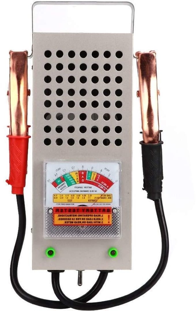 Accutester - Batterijtester - Auto Accu Testen - Aluminiumlegering - 200 Ah - Zilver