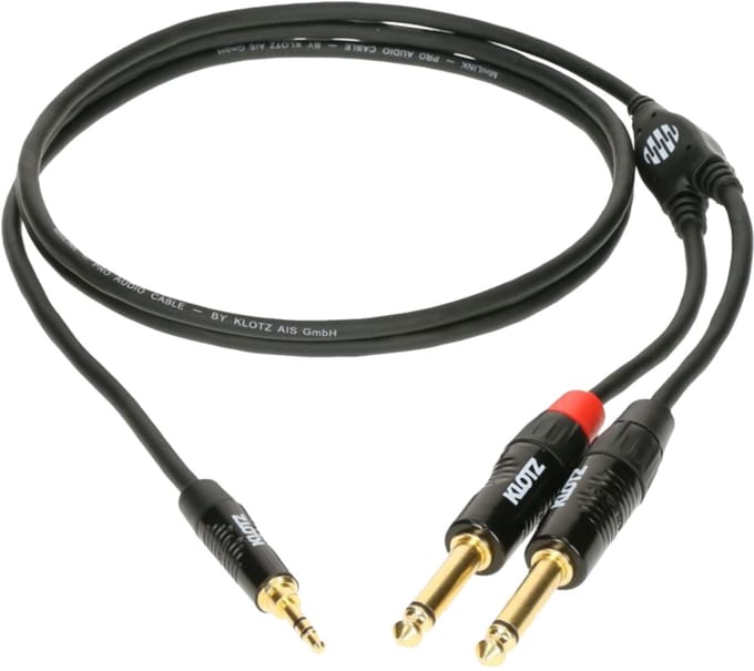 Klotz KY5-090 Y-adapterkabel 0,9 m - Insert kabel
