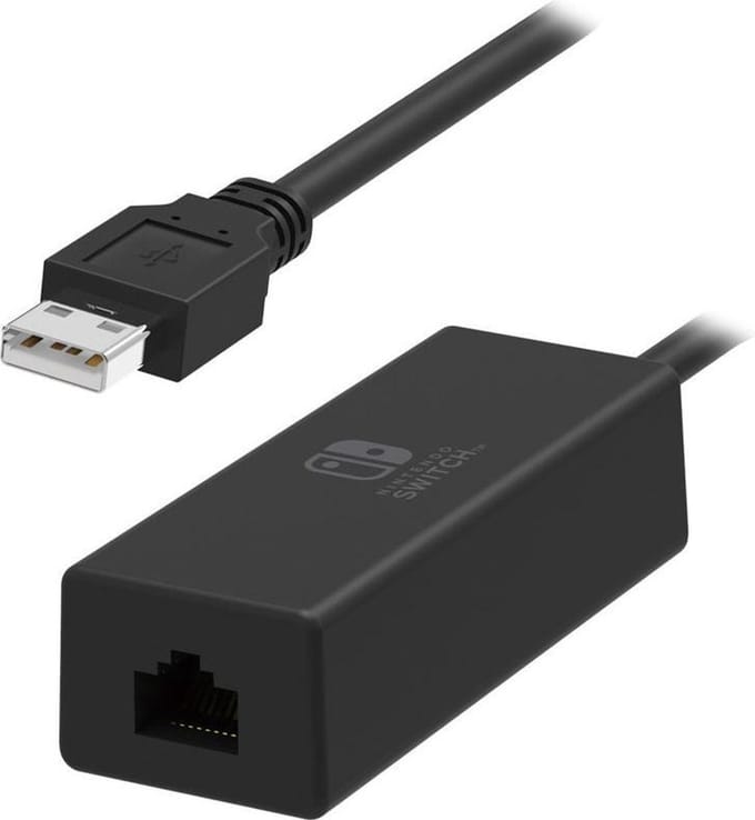 Hori Nintendo Switch Lan Adapter - Officieel Gelicenseerd