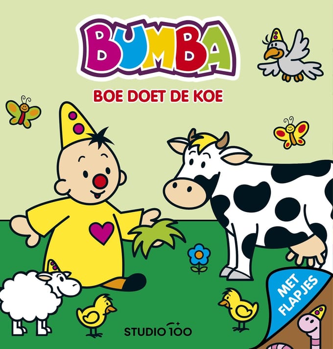 Bumba Kartonboek Met Flapjes - Boe Doet  De Koe