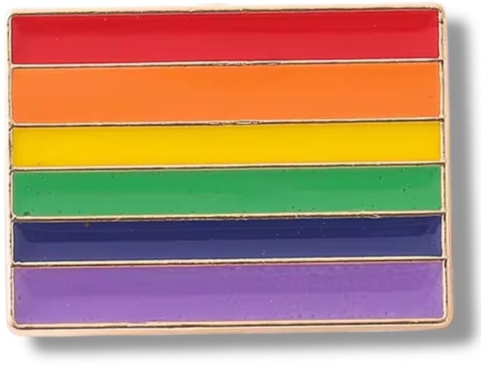 Regenboog Plate Pin – Pride Button – LGBT Accessoire