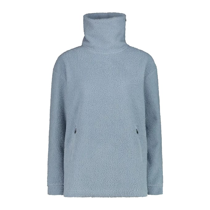 Teddy fleece met opstaande kraag dames CMP