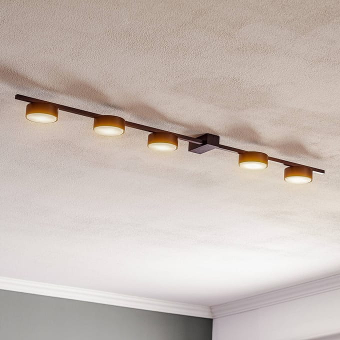 Nowodvorski Lighting Plafondlamp Pills V, zwart, 5-lamps