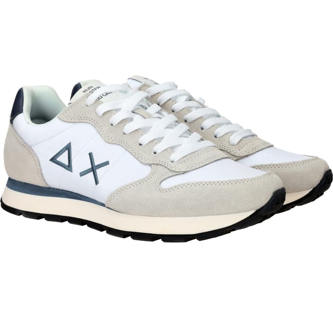 Sun68 Sneaker Tom Solid Bianco - Maat 44 - Heren - Sneakers