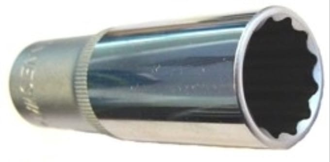 Jonnesway Dopsleutel 1/2" 30mm 12-punts lang
