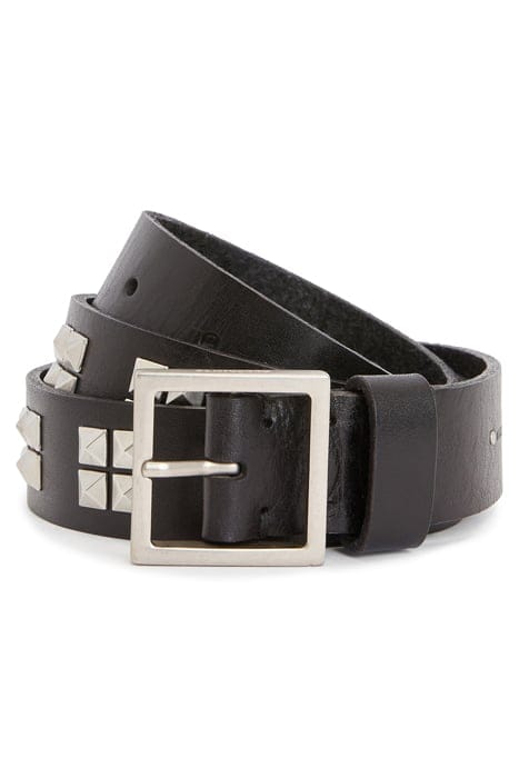 AllSaints Alexia Stud Belt Black/dull Nickel Taglia: XL | Cinture Outlet | Donna | Nero