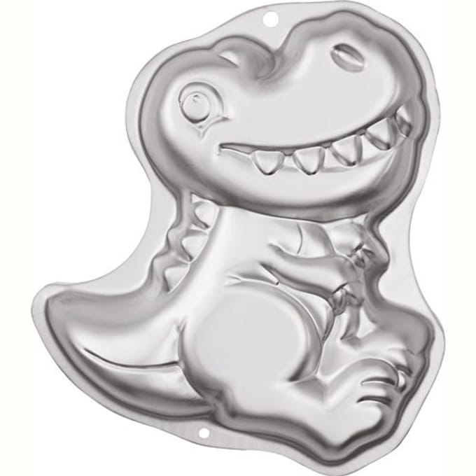 Wilton Bakvorm 3D Dinosaurus - Aluminium - Taartvorm