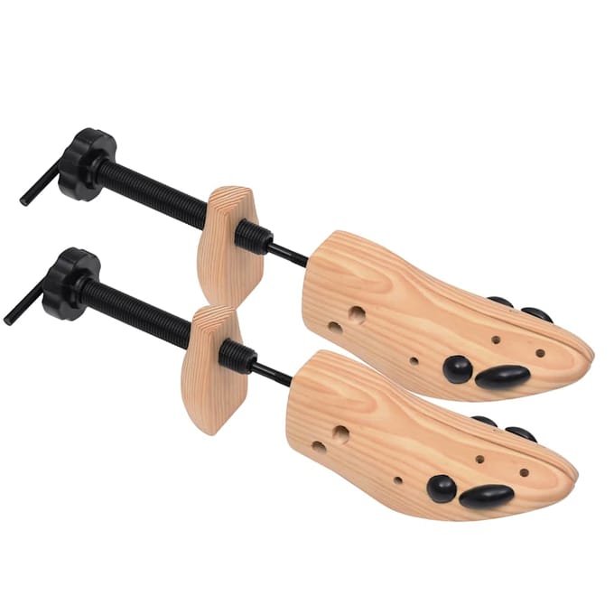 vidaXL - Schoenspanners - maat - 36-40 - massief - grenenhout