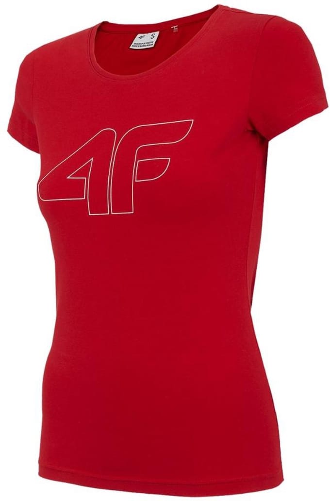 4F T-shirt Dames Rood - Maat S
