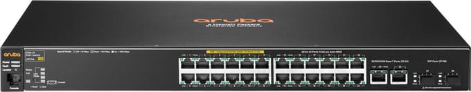 HPE Aruba 2530-24-PoE+ - switch - 24 p