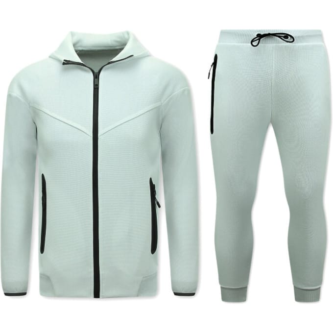 Tracksuit Heren - Huispak voor Mannen - 148 - Wit