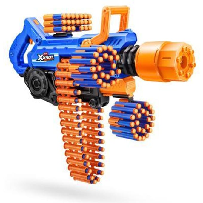 X-shot - Insanity Mega Barrel - Licht en Rook - 72 Darts