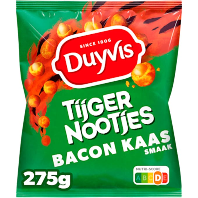 Tijgernootjes bacon kaas