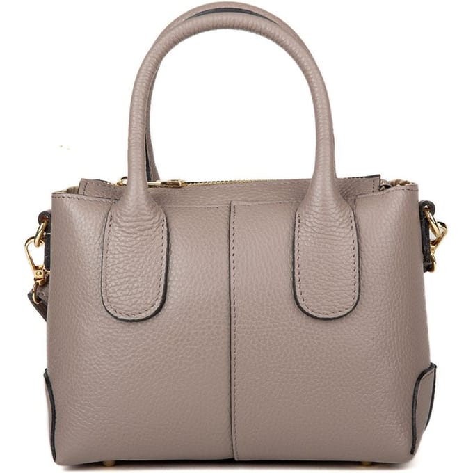 Giulia Monti Schoudertas Grijs Beige