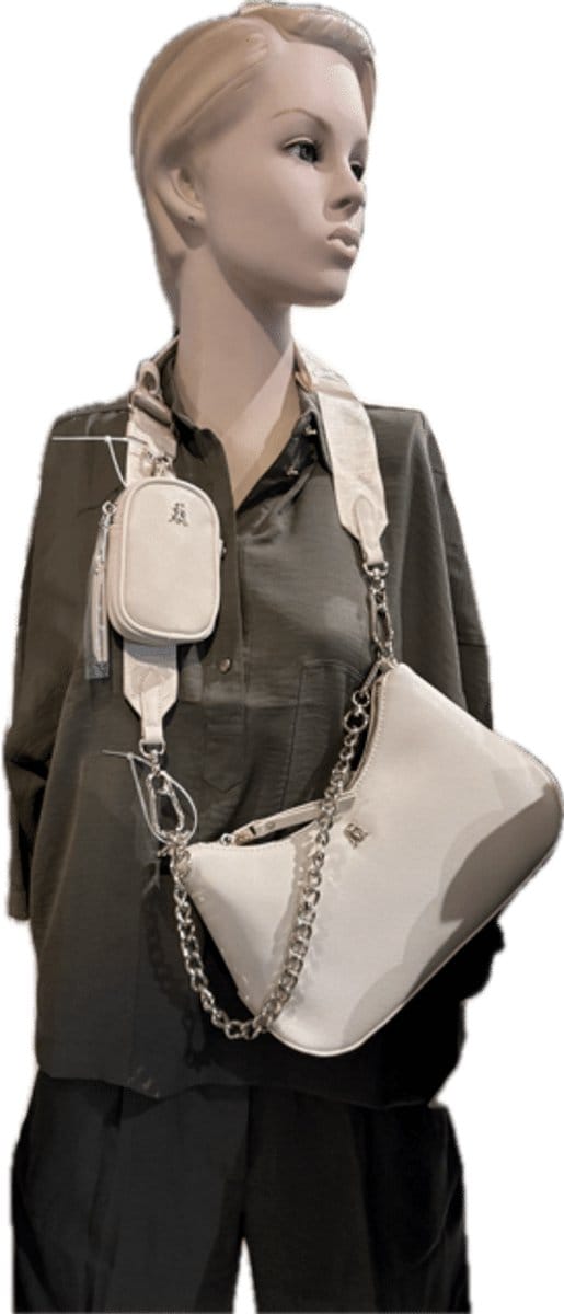 Steve Madden Bsin Bone | Beige | Maat: One Size