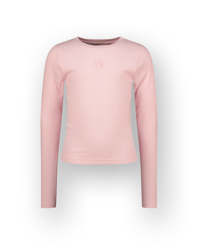 Meisjes T-shirt Icon rib longsleeve