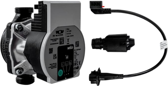 Wolf Verwarmingscircuitpomp Para 15-130/7-50 SC-12, voor GU/GG-2EK-18/24, 2075308
