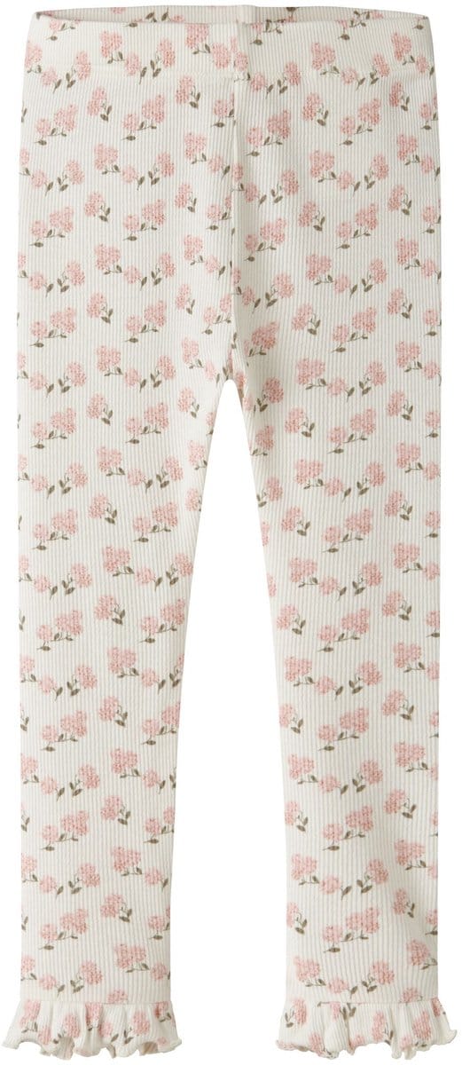 Meisjes rib legging bloemenprint Lil Atelier 92
