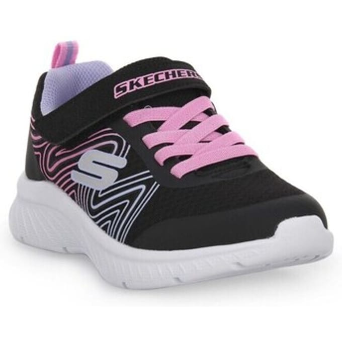 Skechers Microspec Plus - Swirl Sweet Meisjes Sneaker Schoenen 303535L BKMT