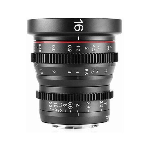 Meike 16mm T2.2 Cine-objectief  Micro Vier Derde