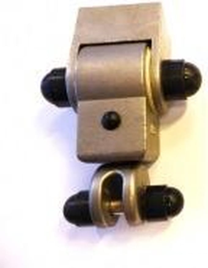 Schommelhaak RVS Met Naaldlager (110 mm) 360° roterend (1 stuk)