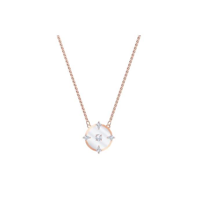 Swarovski North Kettingen Dames 5551797 Rose Gold white