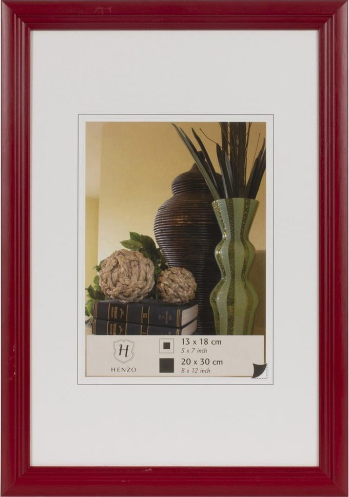 Fotolijst - Henzo - Artos - Fotomaat 20x30 cm - Rood
