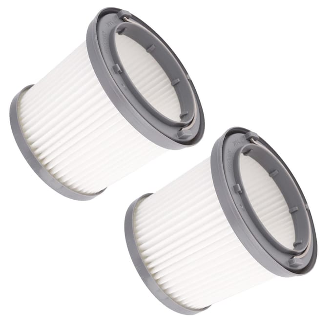 2 stuks Filter Vervanging Voor Black&decker PV1210 V1020l PD11420L Stofzuiger gray