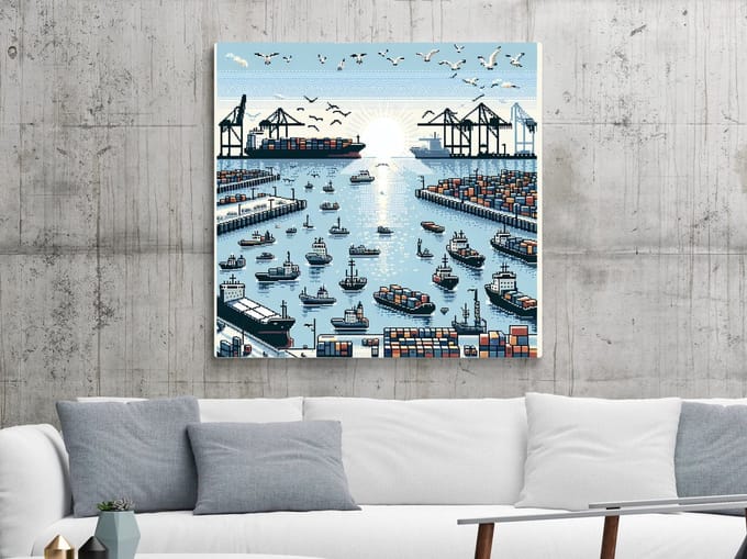Kunstprint | Wanddecoratie | Forex | 80 × 80 cm