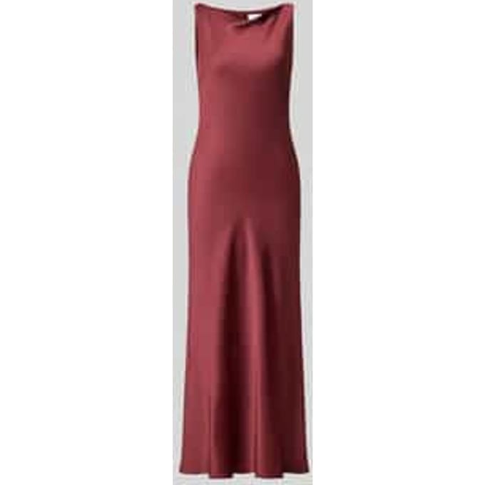 Nauwsluitende cocktailjurk met viscose