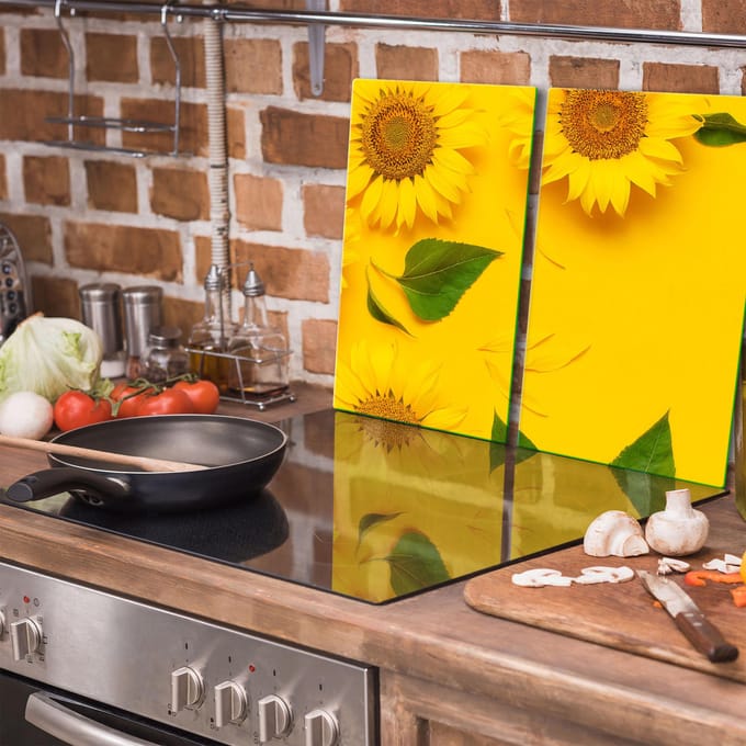TMK ArtDeko - Snijplank - Glas - 30x52cm - Antislip