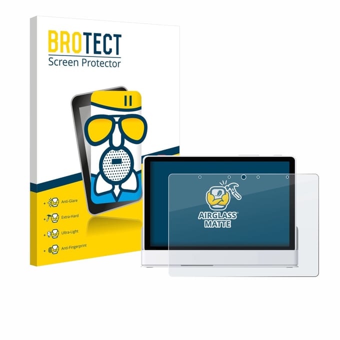 BROTECT - Screenprotector voor eufy Smart Display E10 - Folie Beschermfolie Beschermglas matte