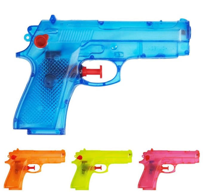 Krüger Waterpistool - 14 cm - roze - waterpistooltjes - basic model - zomer waterpret