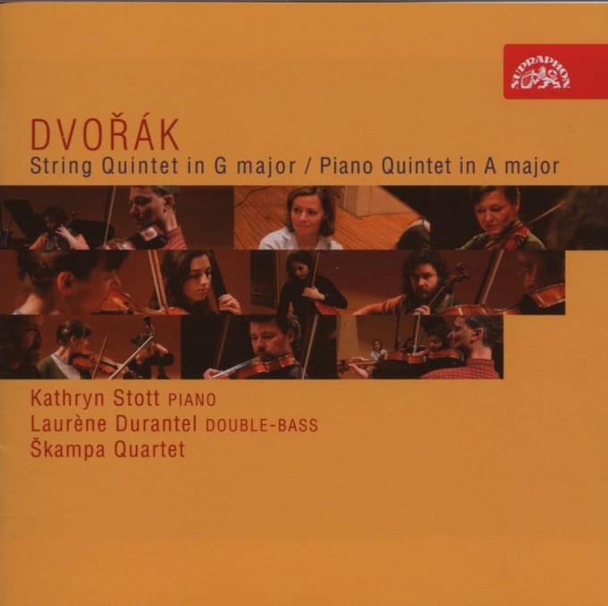 Laurène Durantel, Kathryn Stott, Skampa Quartet - Dvořák: String Quintet & Piano Quintet (CD)